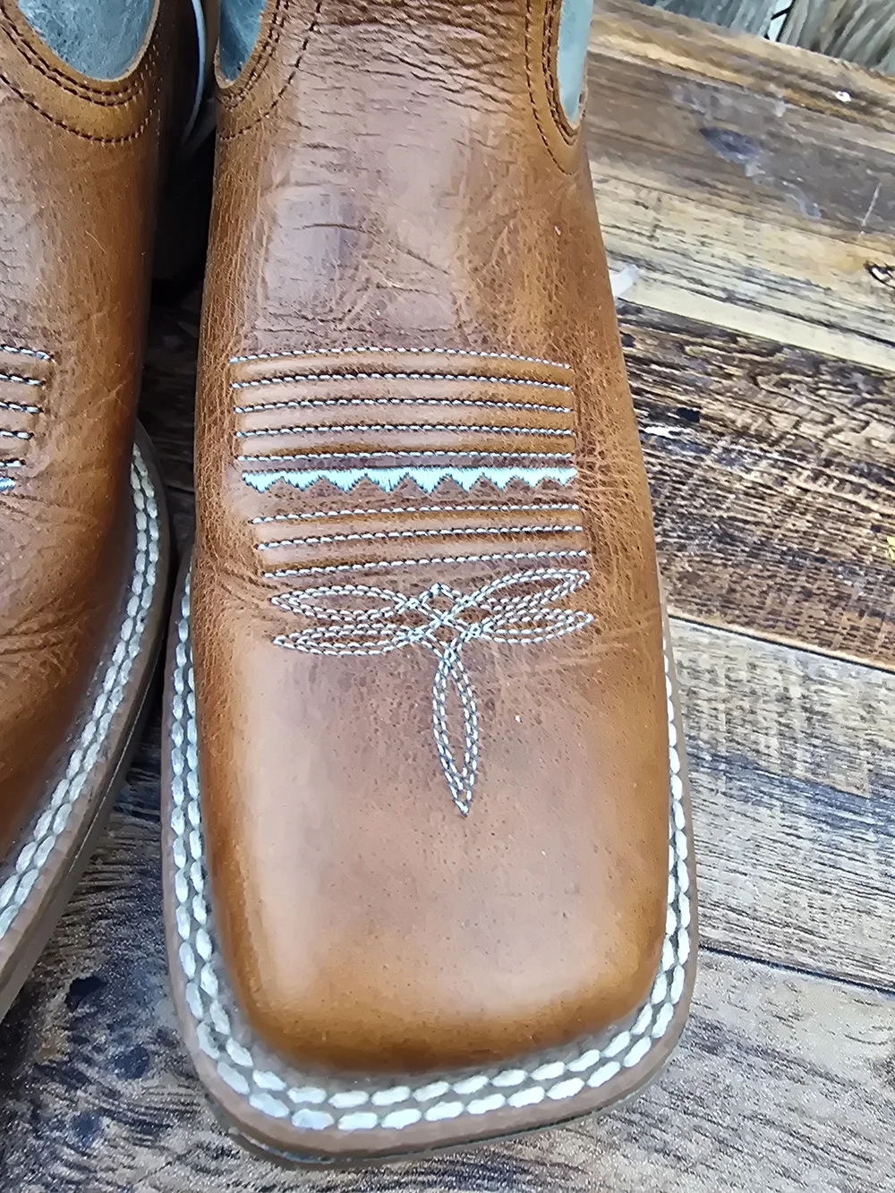 Ariat Women's Primetime Performance Western Boots Broad Square Toe Size 6.5 - Picture 8 of 14